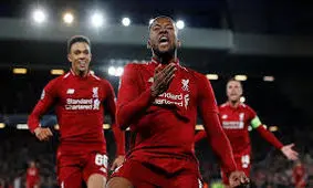 بازسازی صحنه کرنر آرنولد مقابل بارسا توسط کارگر ورزشگاه آنفیلد