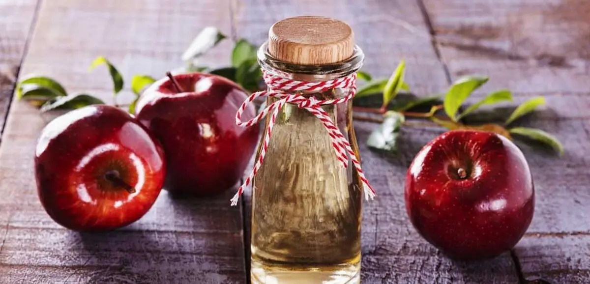 زیبایی با مصرف سرکه سیب