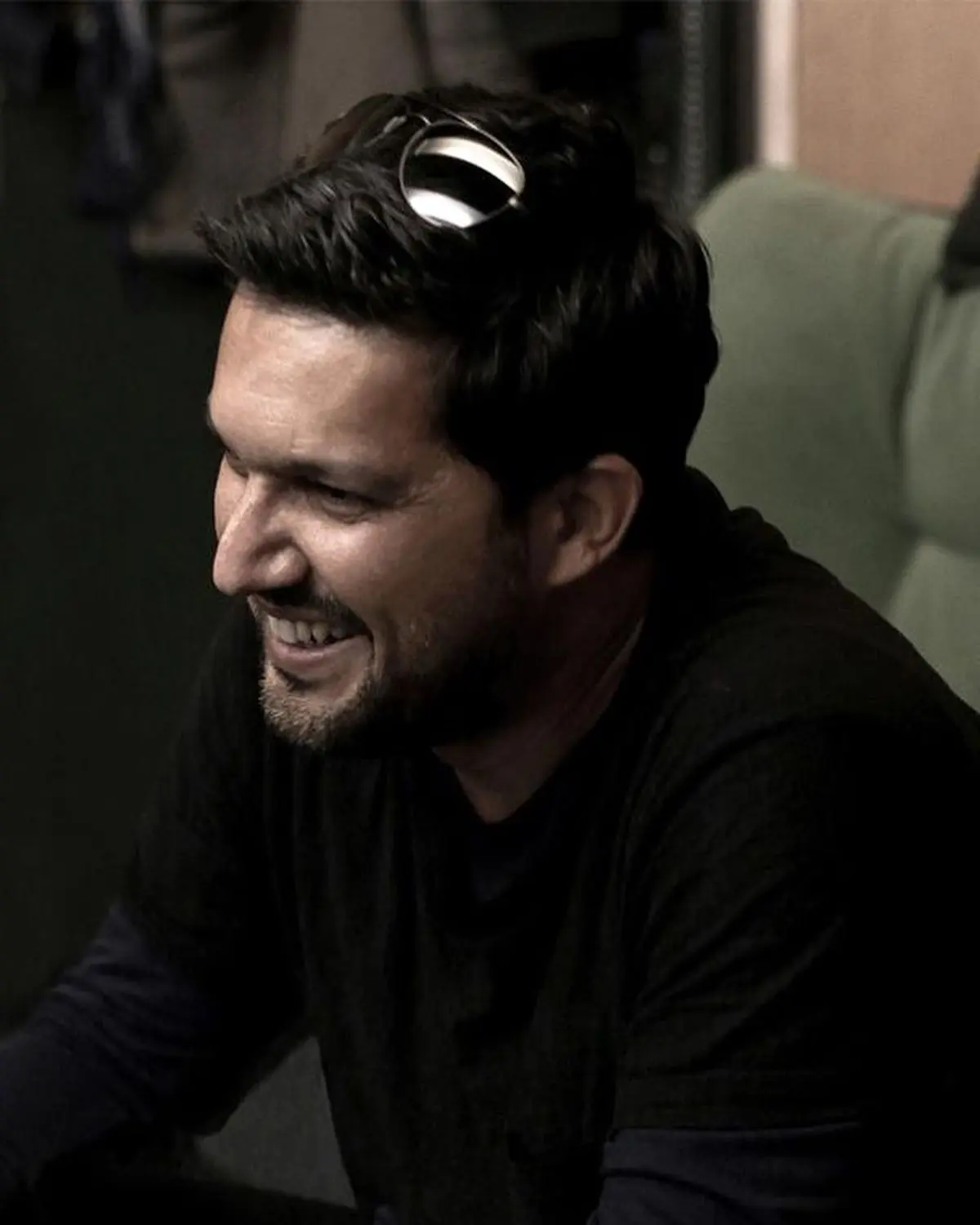 حامد بهداد، باچهره ای بشاش و شاد