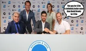 انتقاد تند رسانه انگلیسی؛ جهانبخش فاجعه نقل و انتقالات برایتون بود!