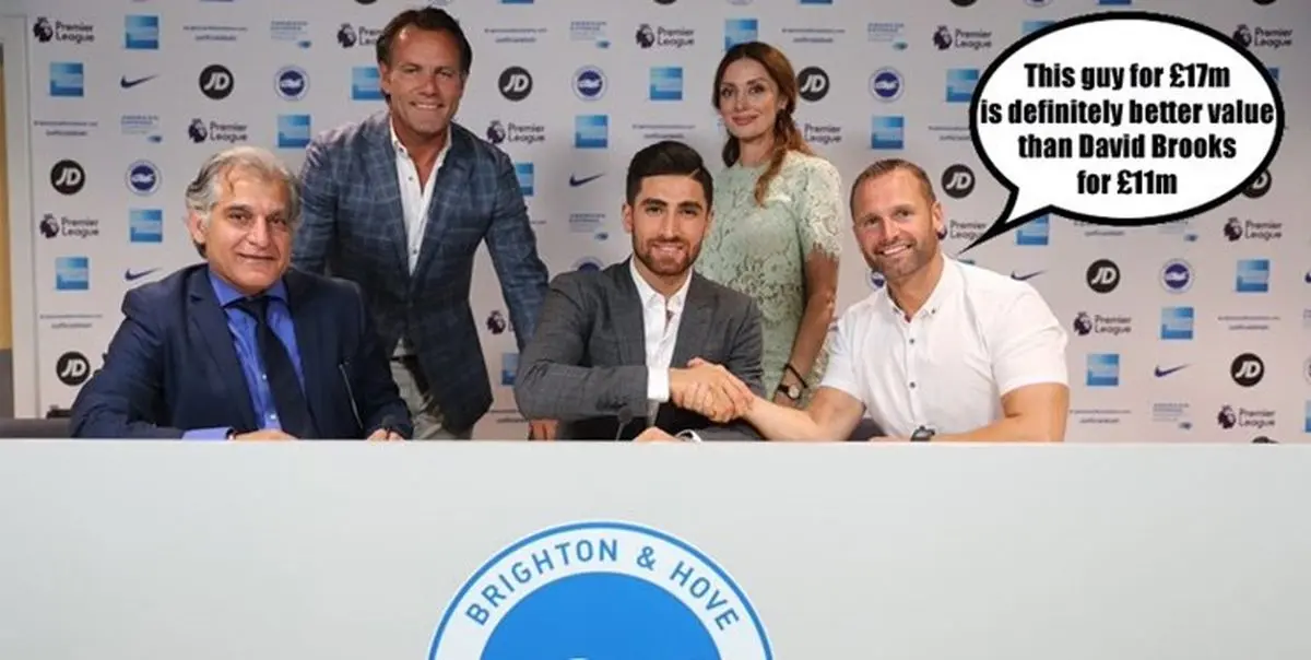 انتقاد تند رسانه انگلیسی؛ جهانبخش فاجعه نقل و انتقالات برایتون بود!