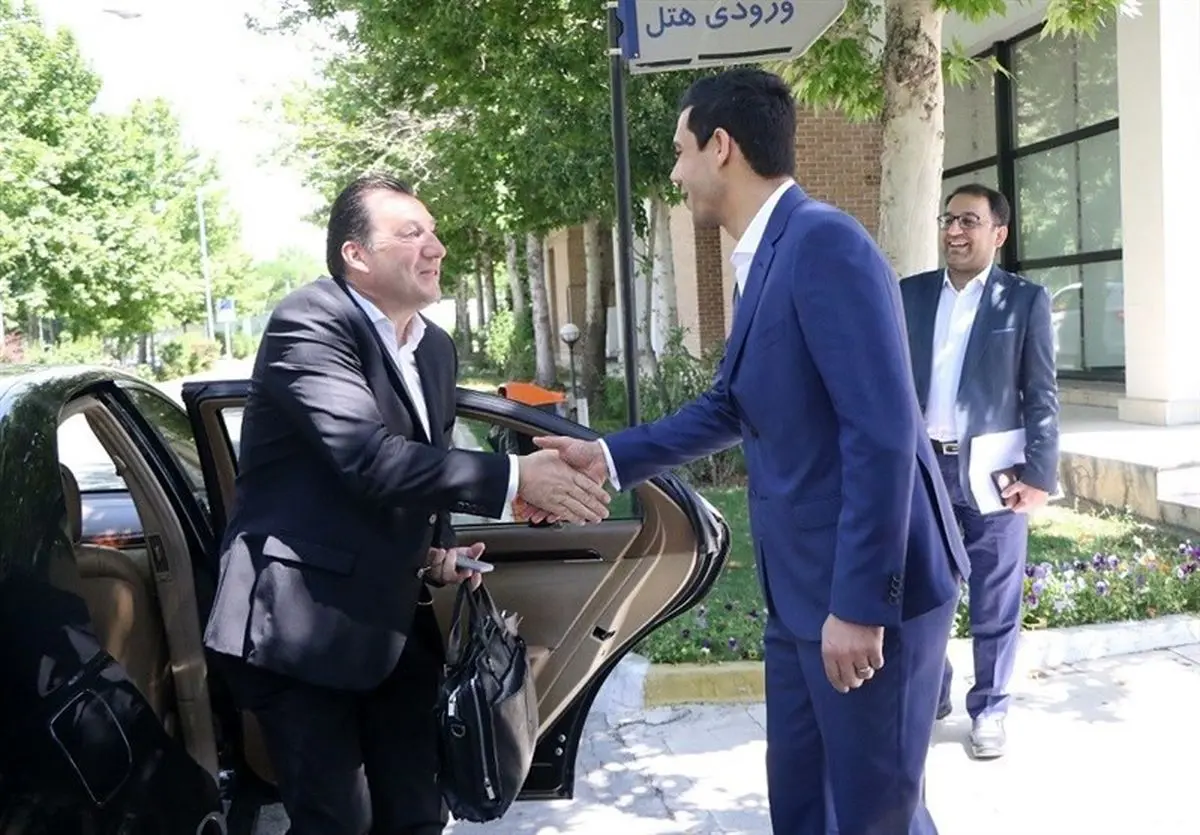 بازدید مارک ویلموتس از امکانات مرکز ملی فوتبال