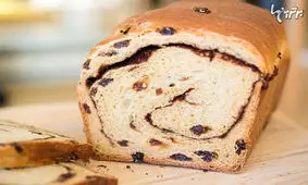 نان کشمش و دارچین برای دوستداران کشمش + دستور تهیه