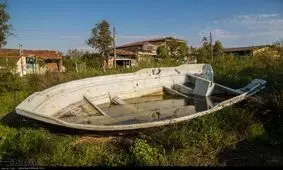 تصاویری دیدنی از جزیره‌ای متروکه در گلستان