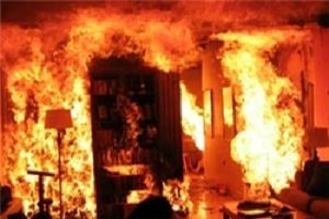 مرگ زن جوان در آتش‌سوزی منزل مسکونی