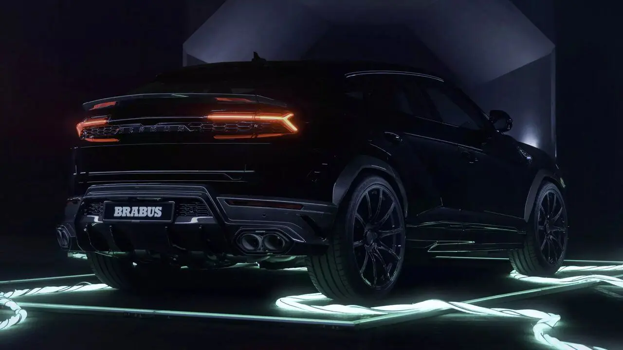 ترکیب جذاب برابوس با شاسی بلند لامبورگینی / عکس