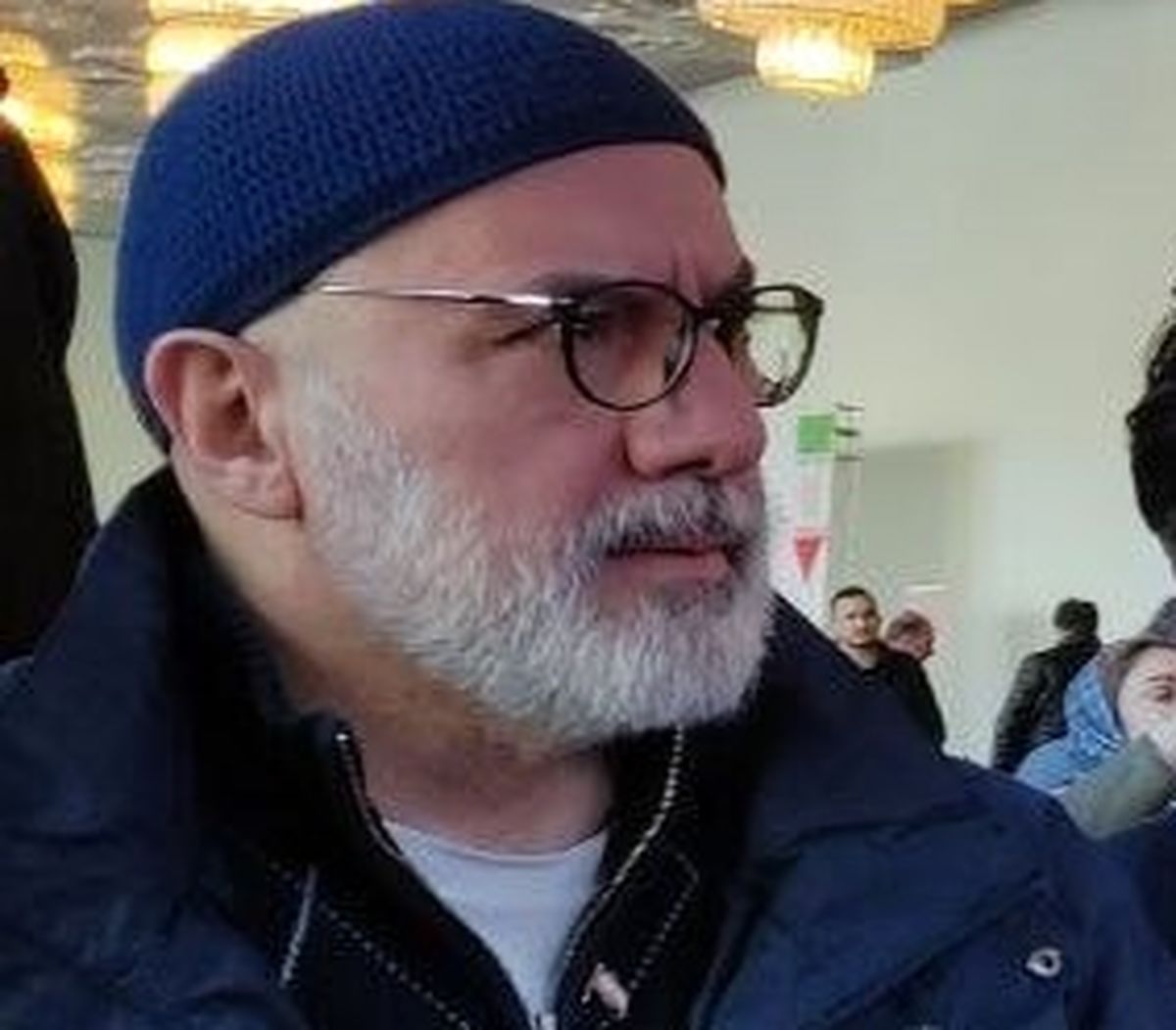 حضور فرهاد قائمیان پای صندوق رای و گفتگو با خبرفوری

