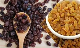 کدام مدل کشمش حاوی گوگرد هستند؟