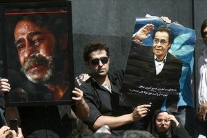 سفر در زمان؛  مراسم تشییع پیکر زنده یاد خسرو شکیبایی/ ویدئو