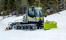 تولید اولین برف روب تمام برقی دنیا