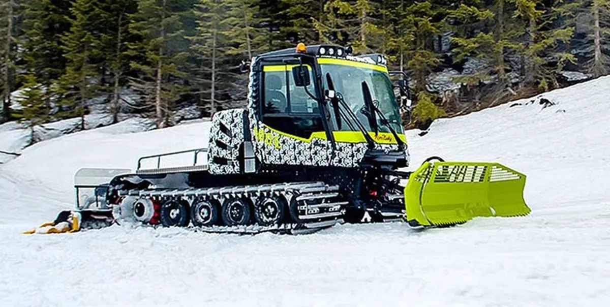 تولید اولین برف روب تمام برقی دنیا