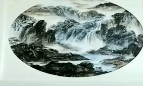 نقاشی فوق العاده زیبا فقط با استفاده از ساعد و مچ دست