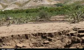 سیلاب در مناطق روستایی کلاله جاری شد