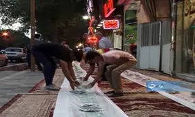 سفره‌های ساده ولی شیرین افطار در یزد + فیلم