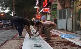 سفره‌های ساده ولی شیرین افطار در یزد + فیلم