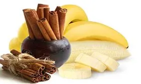 طرز تهیه دمنوش موز و دارچین