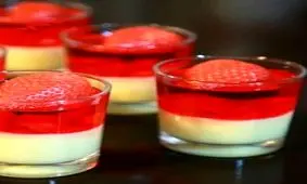 طرز تهیه دسر کاسترد ژله