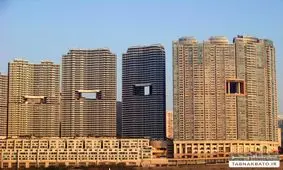 دریچه‌های اسرار آمیز آسمان خراش‌های چین