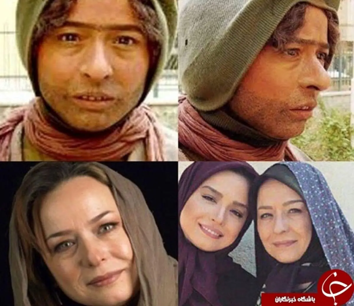 آزيتا حاجيان و گریم عجیب و غریبش + عکس