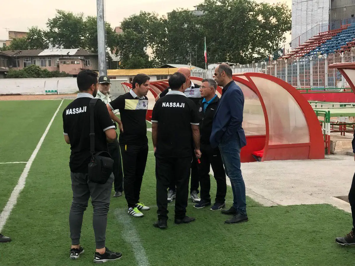 تشنج در تمرین نساجی قبل از تمرین پایانی