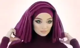 آموزش بستن شال