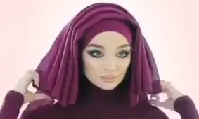 آموزش بستن شال