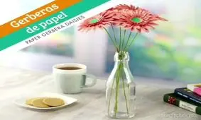 آموزش ساخت گلهای زیبا برای تزیین میز