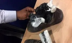 کشف هروئین پودری از کفش یک تبعه خارجی در خراسان رضوی