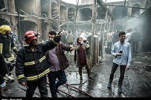 تکذیب خبر عمدی بودن آتش‌سوزی بازار تبریز