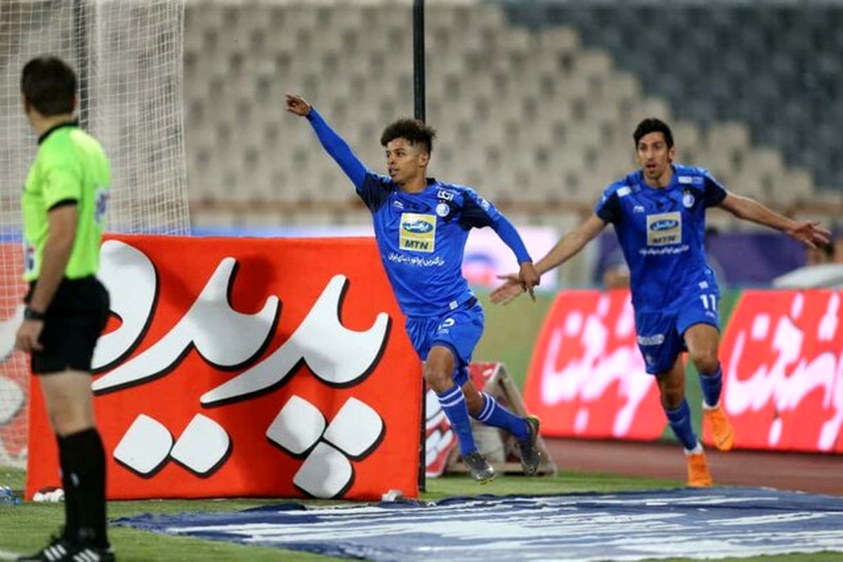 پیروزی دو گله استقلال مقابل سپیدرود در نیمه اول