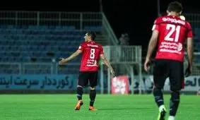 خوشحالی بازیکنان پدیده شهر خودرو پس از قطعی شدن صعود به لیگ قهرمانان آسیا