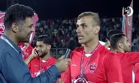 صحبت‌های سید جلال حسینی پس از بالا بردن جام قهرمانی