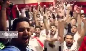 شادی تیم شهر خودرو پس از کسب سهمیه آسیایی