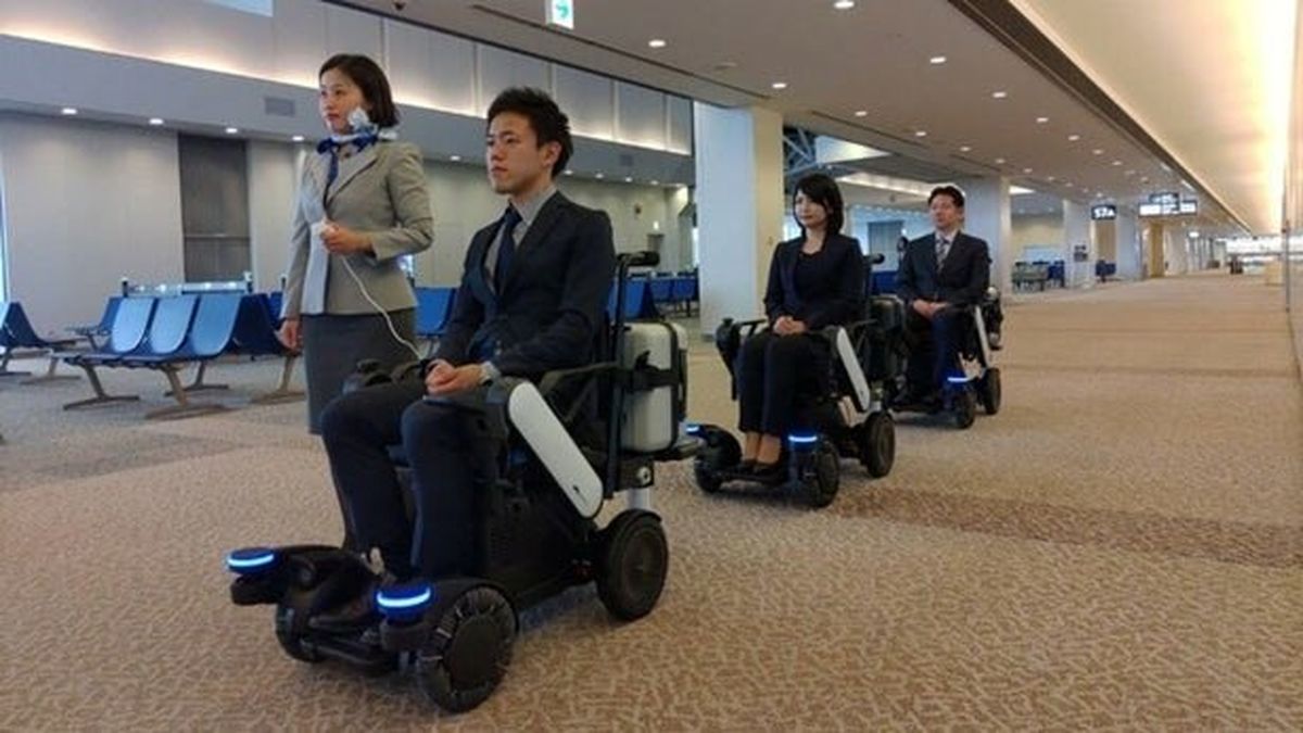 آزمایش ویلچرهای خودران در شلوغ‌ترین فرودگاه ژاپن آغاز می‌شود