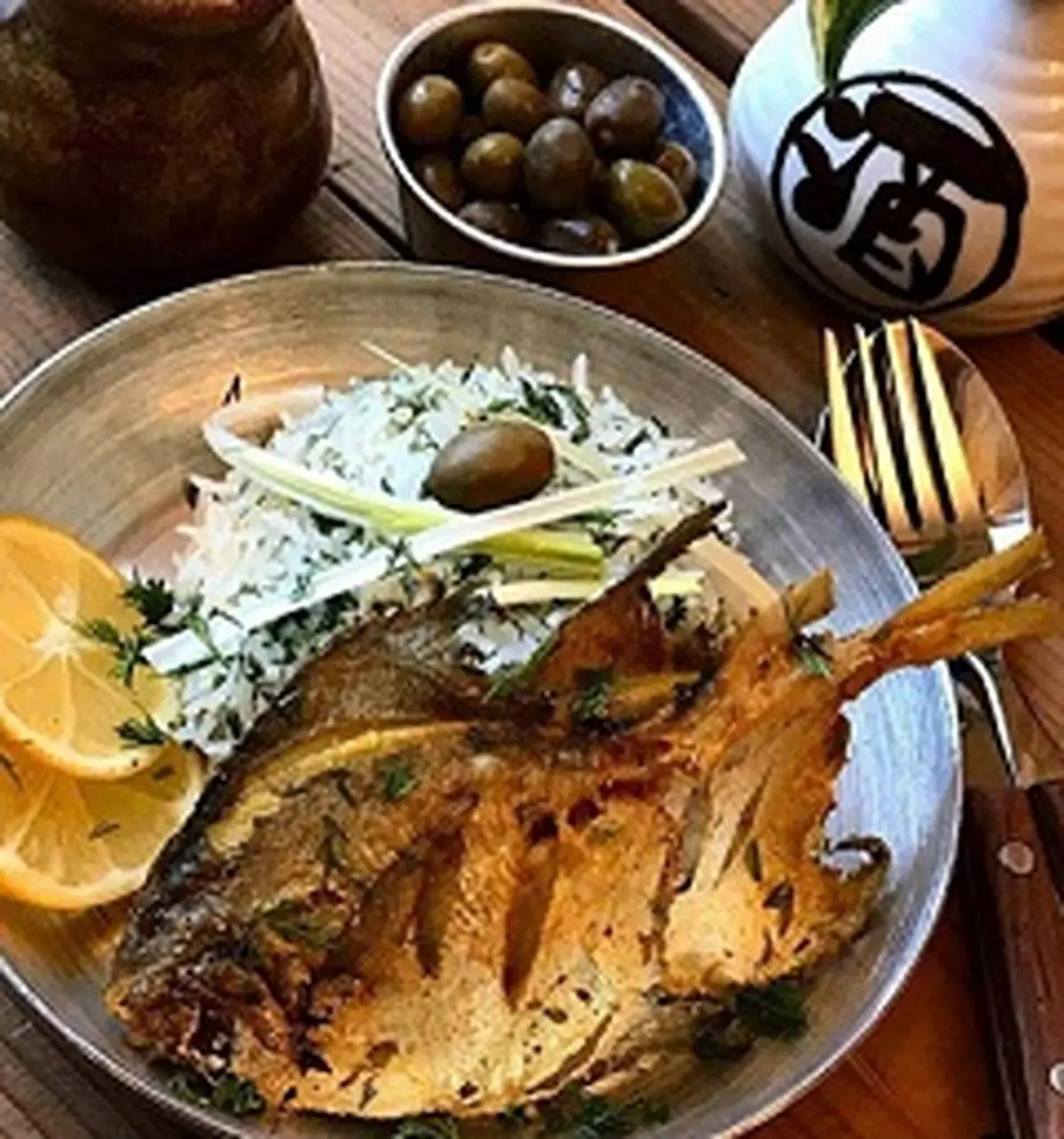 طرز تهیه ماهی با سس شوید