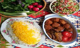 طرز تهیه گوشت قلقلی و بادمجان