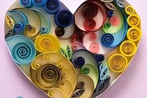 آموزش هنر ملیله کاغذی یا کوئیلینگ