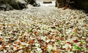 ساحل شیشه‌ای +تصاویر