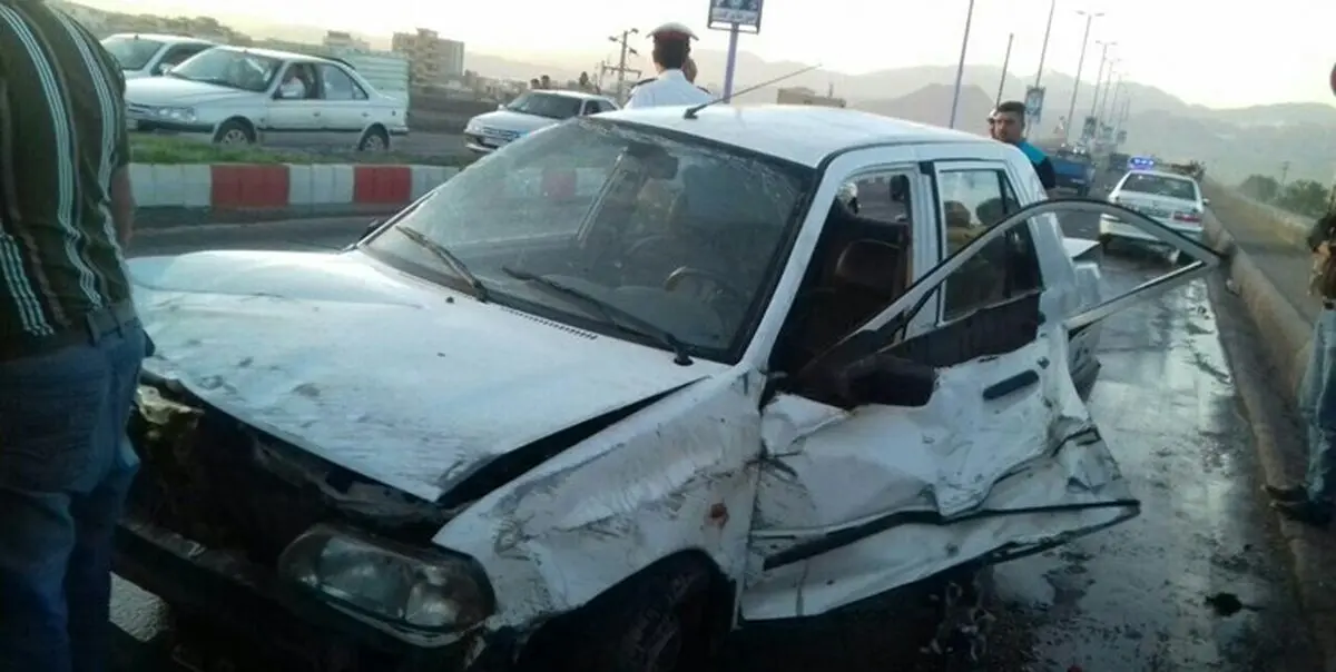 حادثه خونین رانندگی در شهرستان مرند با ۲ کشته