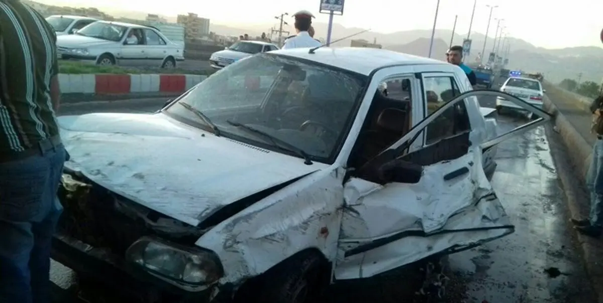 حادثه خونین رانندگی در شهرستان مرند با ۲ کشته