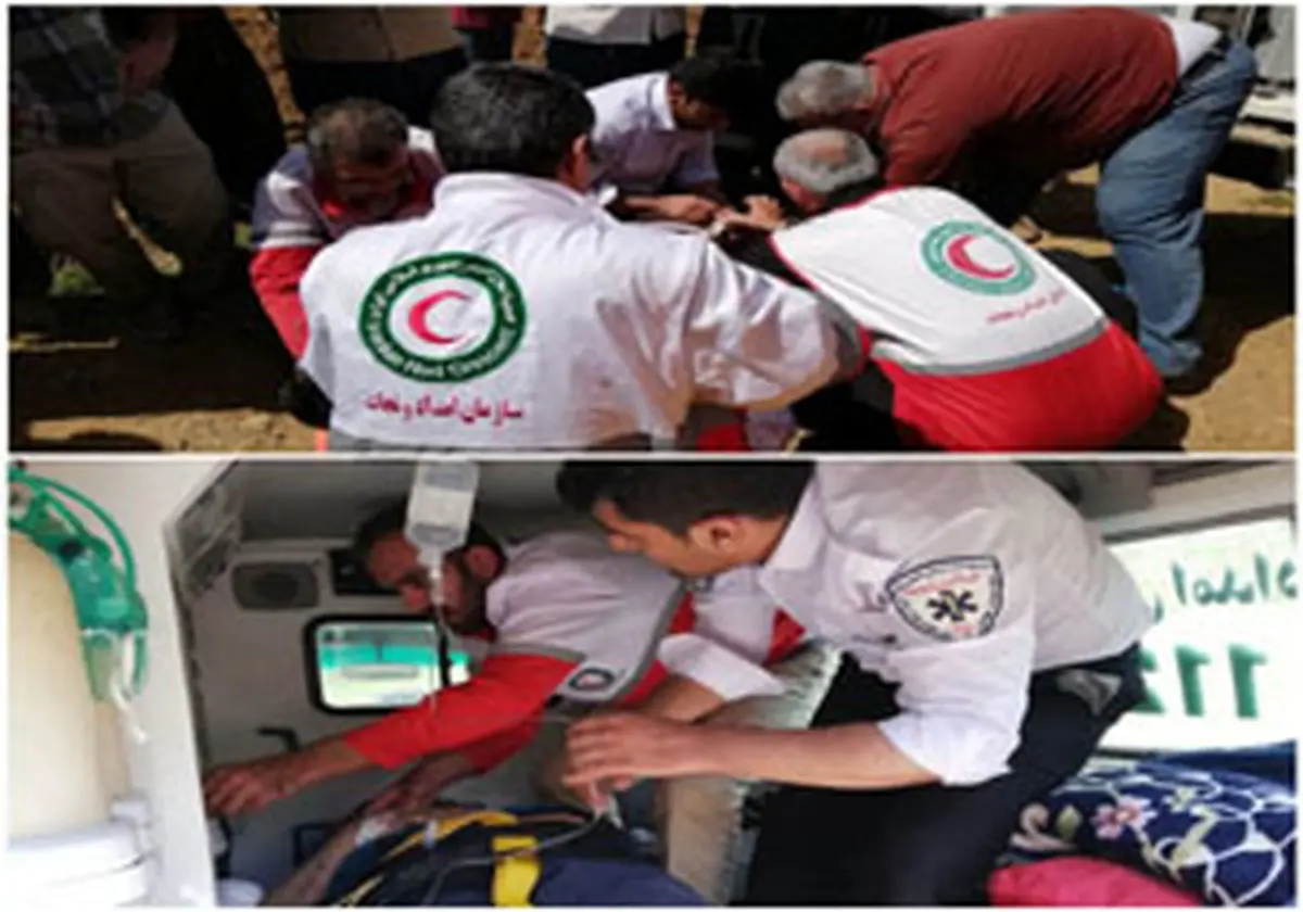 نجات جان یک شهروند مهابادی در ارتفاعات بیهه نگوین