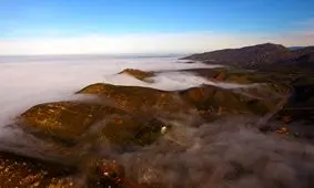 صبح مه گرفته سن دیگو در قاب 4K