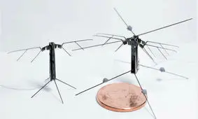 رباتی پروازی به چالاکی یک حشره واقعی