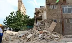 ریرش ساختمان بر اثر گودبرداری غیراصولی