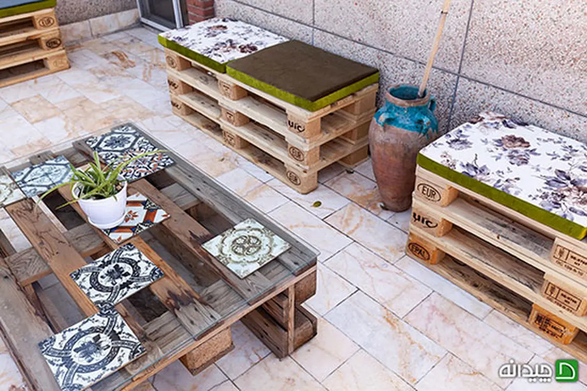 دکوراسیون منزل ایرانی با بالکن ۸۸ متری!