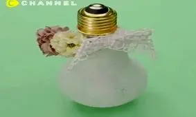 خلاقیت با لامپ سوخته