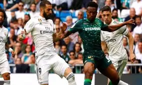 خلاصه دیدار رئال مادرید و رئال بتیس