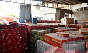 کشف ۲۶ تن خرما از یک انبار متروکه در نهاوند