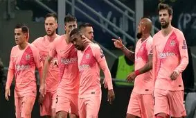 بارسلونا با تساوی لالیگا را به پایان رساند/دبل مسی در دو دقیقه!