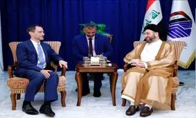 دیدار کاردار سفارت واشنگتن در بغداد با عمار حکیم